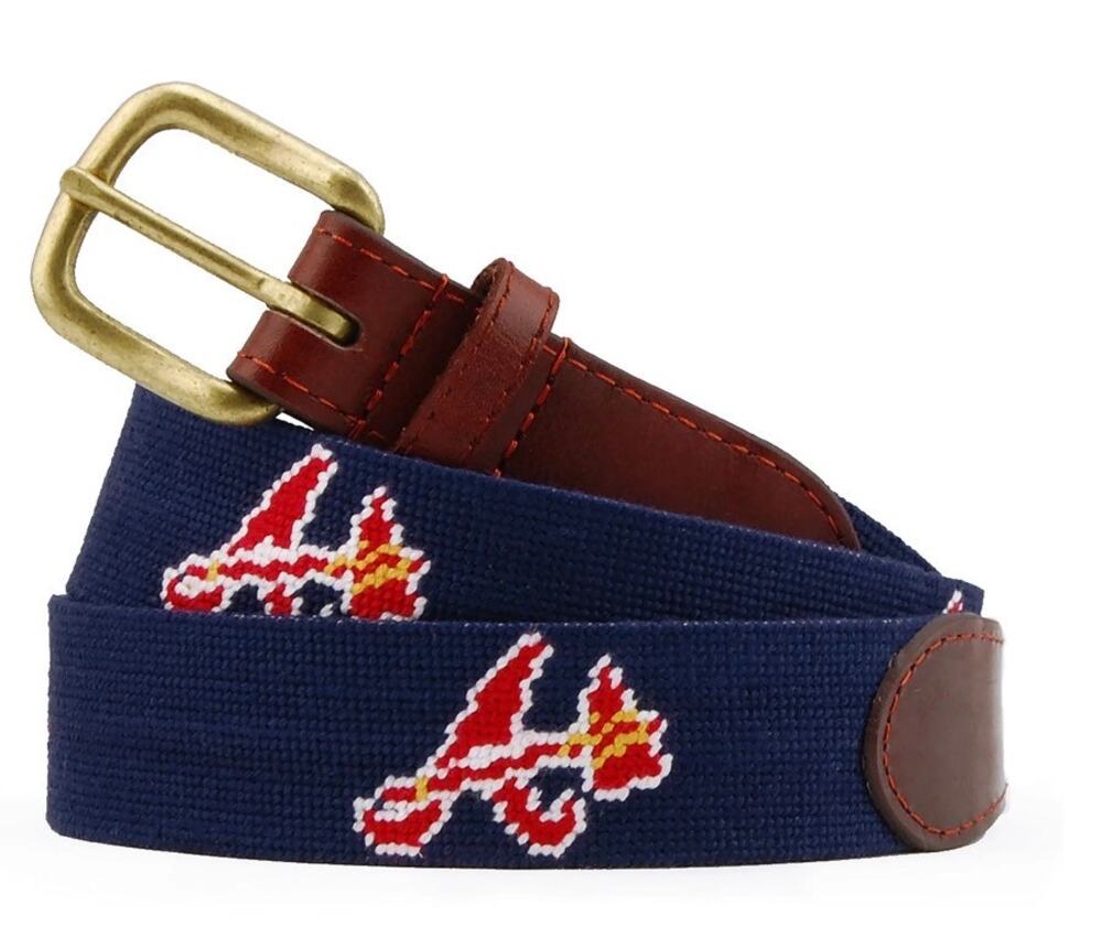 Smathers & Branson Atlanta Braves Belt Men's Sz. 38